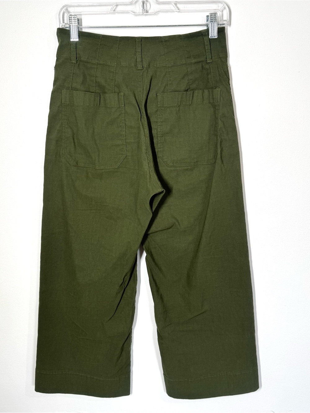 MAEVE Anthropologie The Colette Linen Blend Wide Leg Pants 27P - Picture 4 of 8